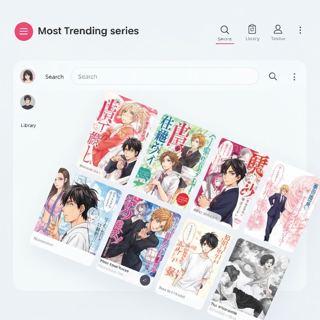 Manga Reading App preview